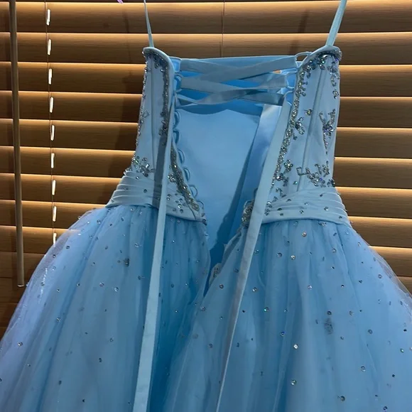 Blue Cinderella Princess Dress